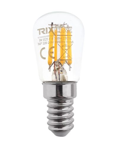 LED žiarovka FILAMENT VINTAGE ST25 E14 /3W 2700K