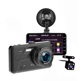   Záznamová kamera FullHD s cúvacou kamerou, LED osvetlenie, maďarské menu
