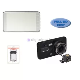  Záznamová kamera FullHD s cúvacou kamerou, LED osvetlenie, maďarské menu