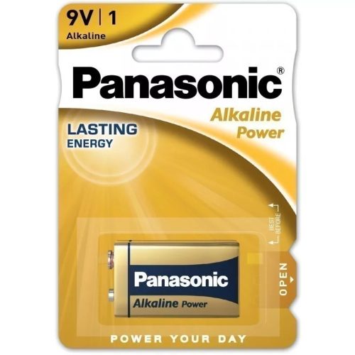 Panasonic ALKALINE Power permanentná 9V batéria B1