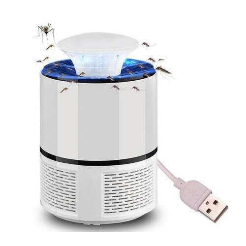 Elektronická kontrola škodcov mini LED nočné svetlo insekticíd USB zabijak komárov