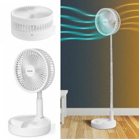 Skladací ventilátor - napájaný batériou, teleskopický