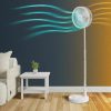 Skladací ventilátor - napájaný batériou, teleskopický