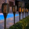 XXL 96 led plameň imitujúci solárne solárne veľké úspory energie LED svetlo
