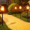 XXL 96 led plameň imitujúci solárne solárne veľké úspory energie LED svetlo