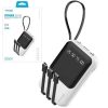 Power banka Digital Display 8000 mAh 3 v 1 Type-C, lightning, micro USB