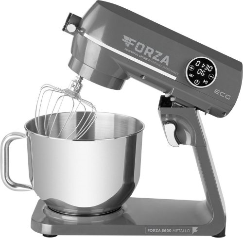 Kuchynský robot FORZA Premium, 6,5 l mixovacia nádoba s mlynčekom na mäso a strúhadlom