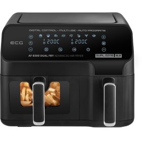   Air fryer Forró levegős dupla kosaras sütő XXL 8,3L 2700W 2 főzőzóna dual zone