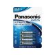 Mikro batéria Panasonic Evolta AAA LR03 B4