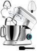 Kuchynský robot Planetárny mixér 2200W Silver Silver