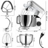 Kuchynský robot Planetárny mixér 2200W Silver Silver