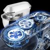 Kuchynský robot Planetárny mixér 2200W Silver Silver