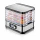Dehydrátor potravín na huby, zeleninu a ovocie 450 W inox