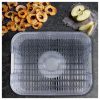 Dehydrátor potravín na huby, zeleninu a ovocie 450 W inox