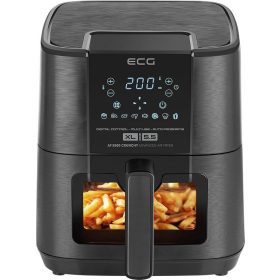  ECG Air Fryer 5,5L teplovzdušná fritéza bez oleja s digitálnym displejom, okienkom