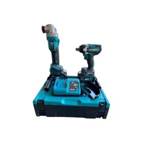   Akumulátorová 2-dielna súprava náradia Dauerkraft - uhlová brúska a rázový uťahovák