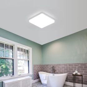   Mennyezeti lámpa 32W négyzet felszerelhető led panel keret nélküli dizájn