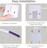 Mennyezeti lámpa 32W négyzet felszerelhető led panel keret nélküli dizájn