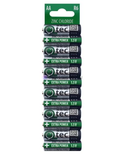QTEC R6 Mimoriadne výkonná polotuhá tužková batéria AA B12