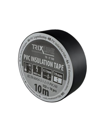 TR-IT 100 PVC izolačná páska 10 m - čierna