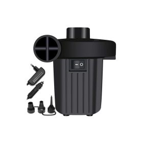   Elektrická 12V pumpa na matrace, nafukovacie hračky so zapaľovačom cigár a sieťovým napájaním