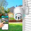 Vonkajšia WiFi kamera 1080P, vodotesná, otočná a s pohybovým senzorom
