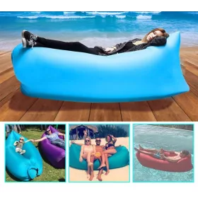 Lazy Bag - nafukovací matrac, nafukovací matrac bez pumpy!