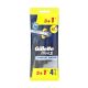 Gillette Blue3 jednorazový holiaci strojček comfort 4 ks