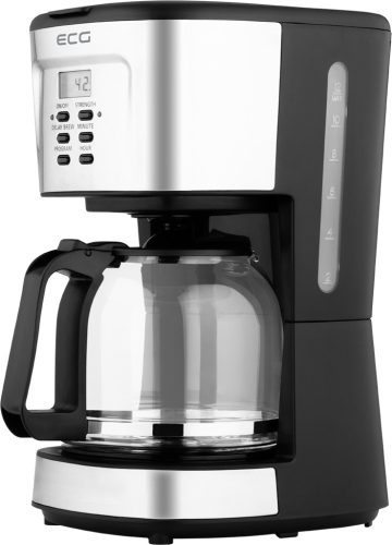 Kávovar ECG KP 2125 Supreme, 900 W, 1,5 l, LCD, sklenená miska