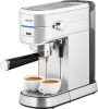 Espresso kávovar - nespresso s adaptérom na kapsule, parná tryska inox ESP 20501