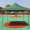 Skladací záhradný altánok, pivný stan 3x3m - zelený