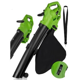   Elektromos lombszívó és lombfúvó 3 az 1-ben - 3500W, 270 km/h, aprító funkcióval