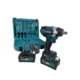   Dauerkraft professional 2 akumulátorový rázový uťahovák 40 ks príslušenstvo 36V 850Nm