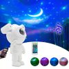 Astronaut Galaxy Sky Sky Projector Hviezdny projektor Astronaut LED lampa