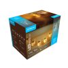 Modee Vianočné LED žiarovky plastové C1014 (10LED/1,35m/15cm) teplé
