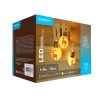 Modee Vianočné LED žiarovky plastové C1014 (10LED/1,35m/15cm) teplé