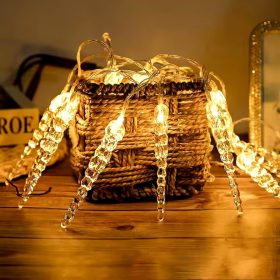   Vianočný LED žiarovka plastová teplá biela Elemes C2013 (20LED/2,85m/15cm)