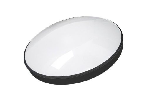 Stropné svietidlo kruhové 18W IP44 4000K s čiernym rámom