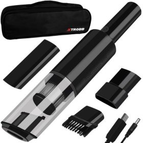   Akumulátorový vysávač do auta s výkonom 120 W, HEPA filter

 a príslušenstvo