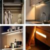 Senzor pohybu LED lampa kuchynská dobíjateľná, prírodná biela Magnetické upevnenie