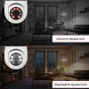 Smart IP panoramatická kamera WiFi so zásuvkou E27