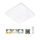 LED stropné svietidlo TR-605S - FLORA 60W 5700lm 53x53cm CCT + diaľkové ovládanie