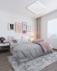 LED stropné svietidlo TR-609S - NERIS 36W 3420lm 43x43cm CCT + diaľkové ovládanie