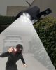 Solárne LED svetlo - bezpečnostné osvetlenie so snímačom pohybu Falošná CCTV kamera