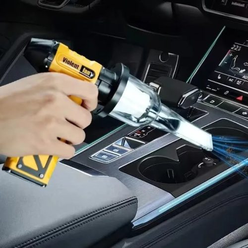 Vysoko výkonný elektrický turbo ventilátor a vysávač - 8000mAh 110000RPM