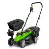 Elektrická kosačka M3500W - 30L zberný kôš na trávu, 3 výšky kosenia, Turbo Eco