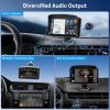 Bezdrôtový multimediálny systém v aute, zrkadlenie Apple CarPlay, Android Auto