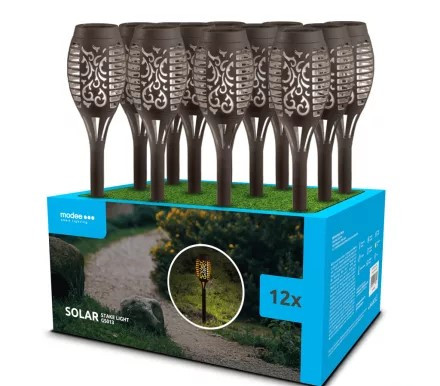 Modee LED Szolár Napelemes Leszúrható Lámpa GS013 (50cm)