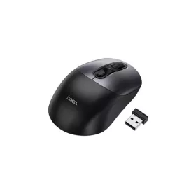   Bezdrôtová myš Hoco GM28 - ergonomický dizajn, čierno-grafitová