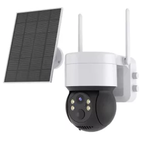   ICSee Napelemes WiFi Smart Kamera – Full HD, kültéri, éjjellátó, kétirányú hang